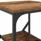 vidaXL Side Table Old Wood 41x40x60 cm Engineered Wood