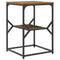 vidaXL Side Table Old Wood 41x40x60 cm Engineered Wood
