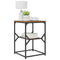 vidaXL Side Table Old Wood 41x40x60 cm Engineered Wood