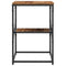vidaXL Side Table Old Wood 41x40x60 cm Engineered Wood