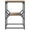 vidaXL Side Table Artisan Oak 41x40x60 cm Engineered Wood