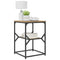 vidaXL Side Table Artisan Oak 41x40x60 cm Engineered Wood