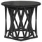 vidaXL Coffee Table Black Oak Engineered wood Standard