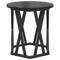 vidaXL Coffee Table Black Oak Engineered wood Standard