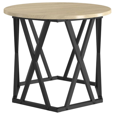 vidaXL Nesting Side Tables 2 pcs Sonoma Oak Engineered Wood