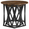 vidaXL Coffee Table Smoked oak Solid Acacia wood Medium