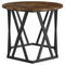 vidaXL Coffee Table Smoked oak Solid Acacia wood Medium