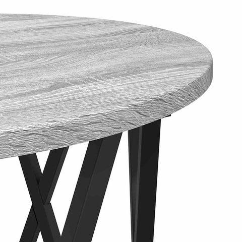 vidaXL Nesting Side Tables 2 pcs Grey Sonoma Engineered Wood