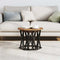vidaXL Nesting Side Tables (Set of 2) - Rustic Wood Look, Made of Engineered Wood