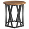 vidaXL Nesting Side Tables (Set of 2) - Rustic Wood Look, Made of Engineered Wood