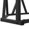 vidaXL Black Oak Coffee Table 80x80x42 cm Made of Engineered Wood