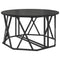 vidaXL Black Oak Coffee Table 80x80x42 cm Made of Engineered Wood
