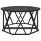 vidaXL Black Oak Coffee Table 80x80x42 cm Made of Engineered Wood