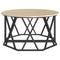 vidaXL Coffee Table Sonoma Oak Engineered Wood 80 x 80 x 42 cm