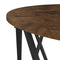 vidaXL Coffee Table - Smoked Oak, 80x80x42 cm, Made from Engineered Wood