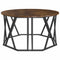 vidaXL Coffee Table - Smoked Oak, 80x80x42 cm, Made from Engineered Wood