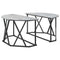 vidaXL Grey Sonoma Coffee Table 80x80x42 cm Made from Engineered Wood