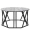 vidaXL Grey Sonoma Coffee Table 80x80x42 cm Made from Engineered Wood