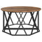 vidaXL Coffee Table - Vintage Style, 80x80x42 cm, Made of Engineered Wood