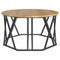 vidaXL Coffee Table Artisan Oak 31.5x31.5x16.5 inches Made from Engineered Wood