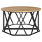 vidaXL Coffee Table Artisan Oak 31.5x31.5x16.5 inches Made from Engineered Wood