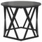 vidaXL Nesting Side Tables 3 pcs Black Oak Engineered Wood