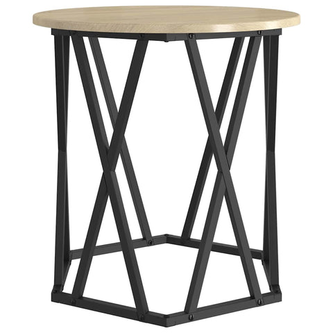 vidaXL Side Tables 2 pcs Sonoma Oak Engineered Wood