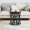 vidaXL Side Tables 2 pcs Smoked Oak Engineered Wood