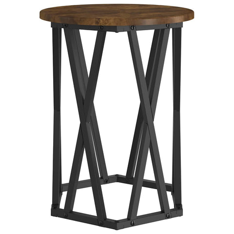 vidaXL Coffee Table 2 pcs Smoked oak 50 x 50 x 50 cm