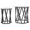 vidaXL Side Tables 2 pcs Grey Sonoma Engineered Wood