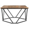 vidaXL Coffee Table Smoked Oak 80x80x45 cm Engineered Wood