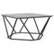 vidaXL Coffee Table Grey Sonoma 80x80x45 cm Engineered Wood