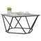 vidaXL Coffee Table Grey Sonoma 80x80x45 cm Engineered Wood