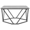 vidaXL Coffee Table Grey Sonoma 80x80x45 cm Engineered Wood