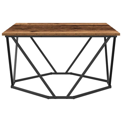 vidaXL Coffee Table Old Wood 80x80x45 cm Engineered Wood