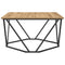 vidaXL Coffee Table Artisan Oak 80x80x45 cm Engineered Wood