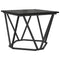 vidaXL Coffee Table 3 pcs Black oak 50 x 50 x 40 cm