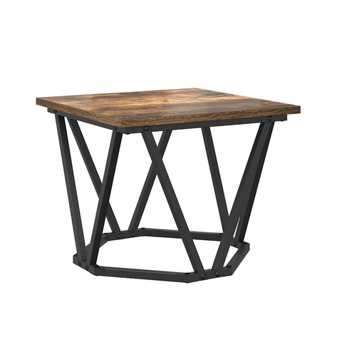 vidaXL Coffee Table 3 pcs Smoked oak 50 x 50 x 40 cm