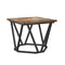 vidaXL Coffee Table 3 pcs Smoked oak 50 x 50 x 40 cm