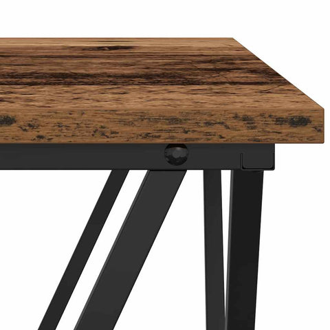 vidaXL Coffee Table 3 pcs Old wood 50 x 50 x 40 cm