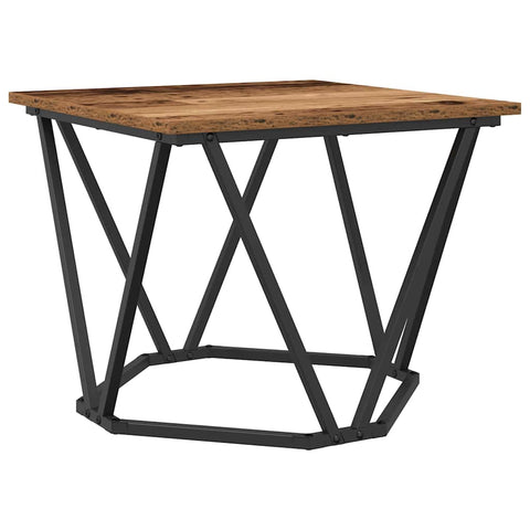 vidaXL Coffee Table 3 pcs Old wood 50 x 50 x 40 cm