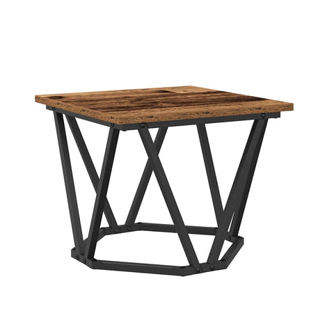 vidaXL Coffee Table 3 pcs Old wood 50 x 50 x 40 cm