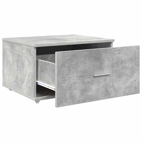 vidaXL Drawer Cabinet Grey 55 x 45 x 33.5 cm Engineered wood