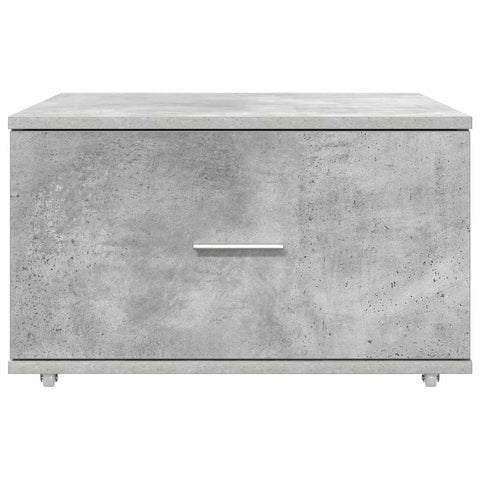 vidaXL Drawer Cabinet Grey 55 x 45 x 33.5 cm Engineered wood