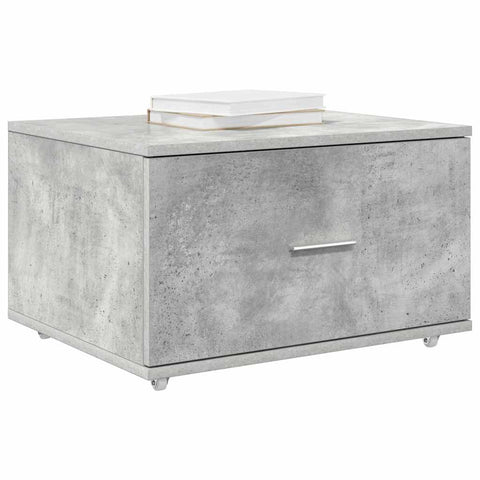 vidaXL Drawer Cabinet Grey 55 x 45 x 33.5 cm Engineered wood