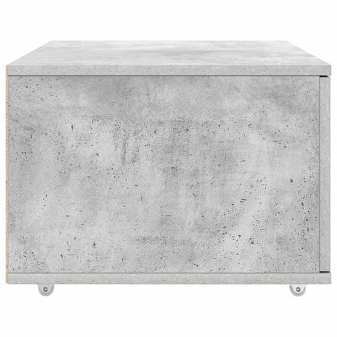 vidaXL Drawer Cabinet Grey 55 x 45 x 33.5 cm Engineered wood
