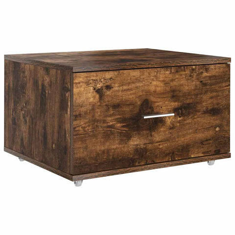 vidaXL Drawer Cabinet Brown 55 x 45 x 33.5 cm Engineered wood