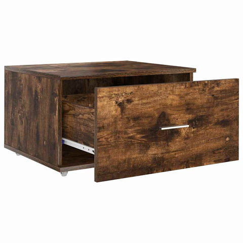 vidaXL Drawer Cabinet Brown 55 x 45 x 33.5 cm Engineered wood