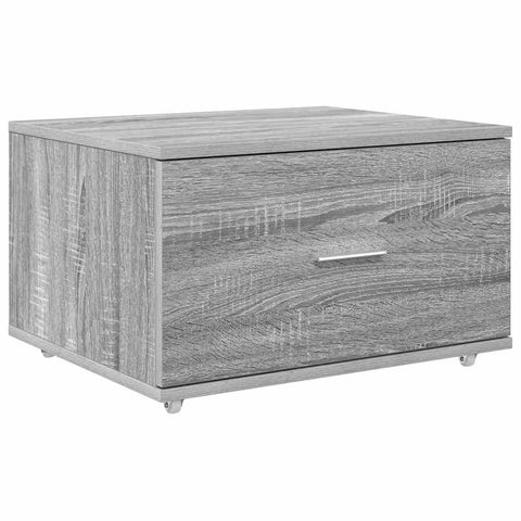vidaXL Drawer Cabinet Grey 55 x 45 x 33.5 cm Engineered wood