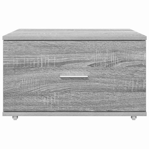 vidaXL Drawer Cabinet Grey 55 x 45 x 33.5 cm Engineered wood
